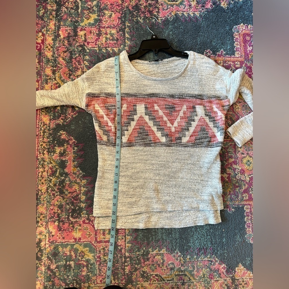 American Eagle Southwest Print Sweater - Picture 6 of 6